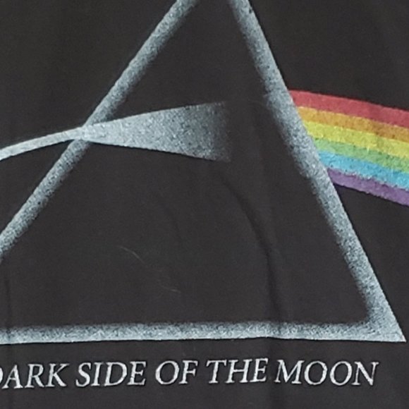 Pink Floyd Dark Side Of The Moon Women's Graphic Tee-Shirt - Pre-Owned - Picture 6 of 7